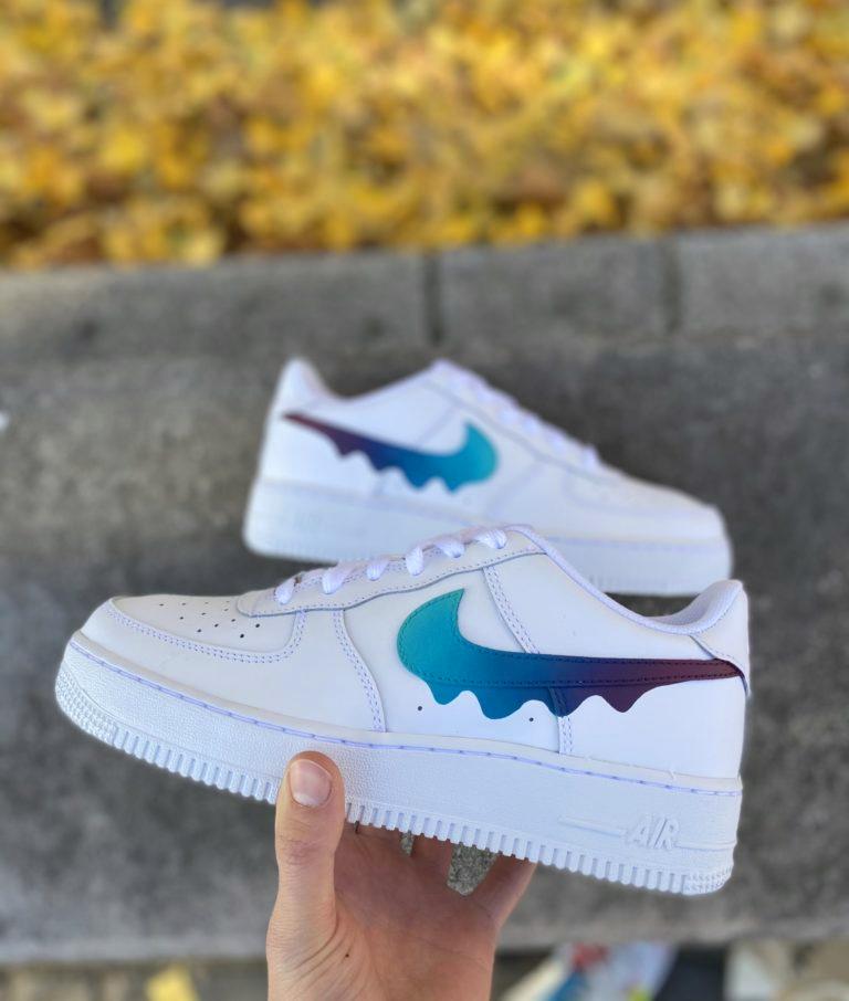 air force one colored swoosh