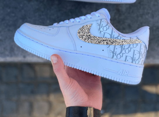 Air Force One - Dior Swoosh Paillette -