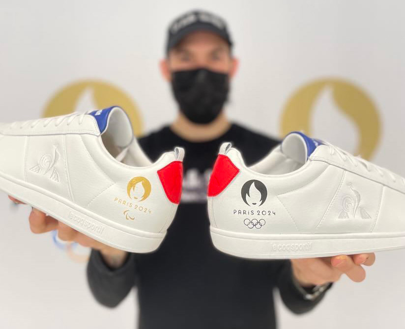 Photo_Jo___LBS_N_2-1-v2 Sneakers personnalisées aux couleurs de l’entreprise, modèle Stan Smith, présentées par La Belle Sneaker